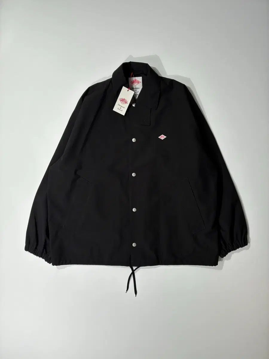 DANTON ダントン 3レイヤー クロス コーチジャケット ブラック