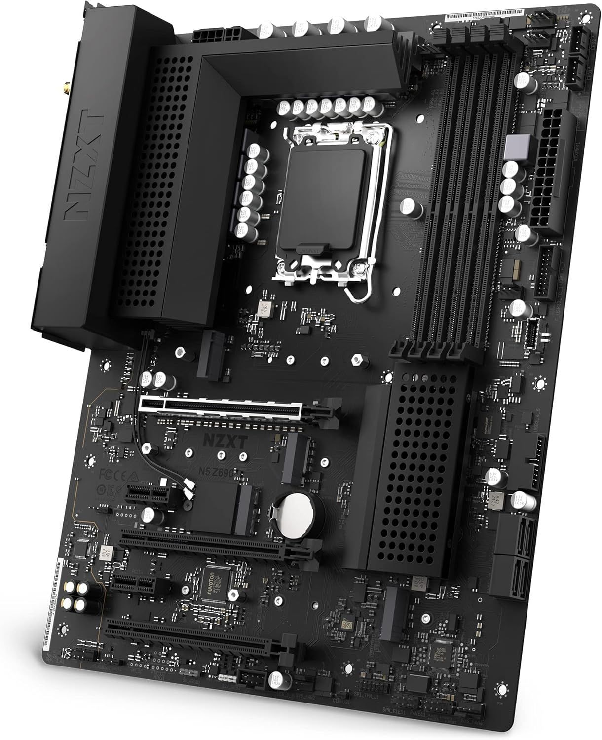 ★NZXT N5 Z690 ATX マザーボード Black / 動作確認済み ++924240　B09ZNSYHNZ
