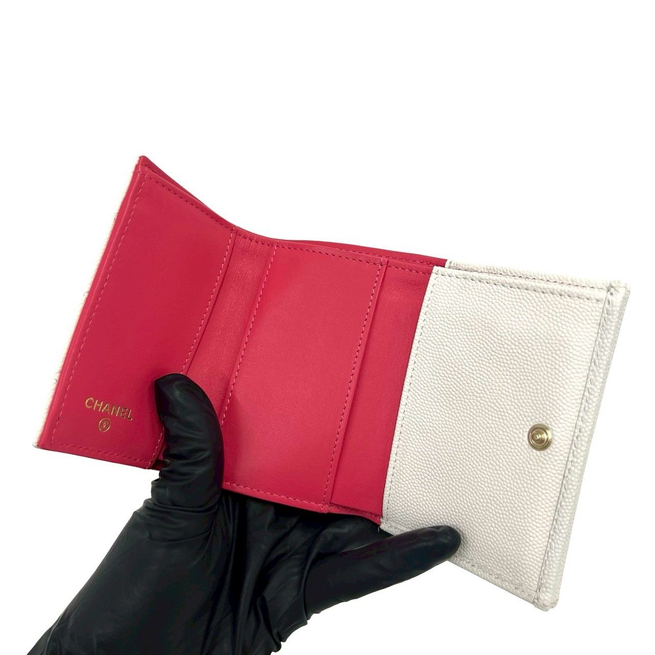 極 美品 箱 袋付き シール有 CHANEL シャネル マトラッセ ココマーク
