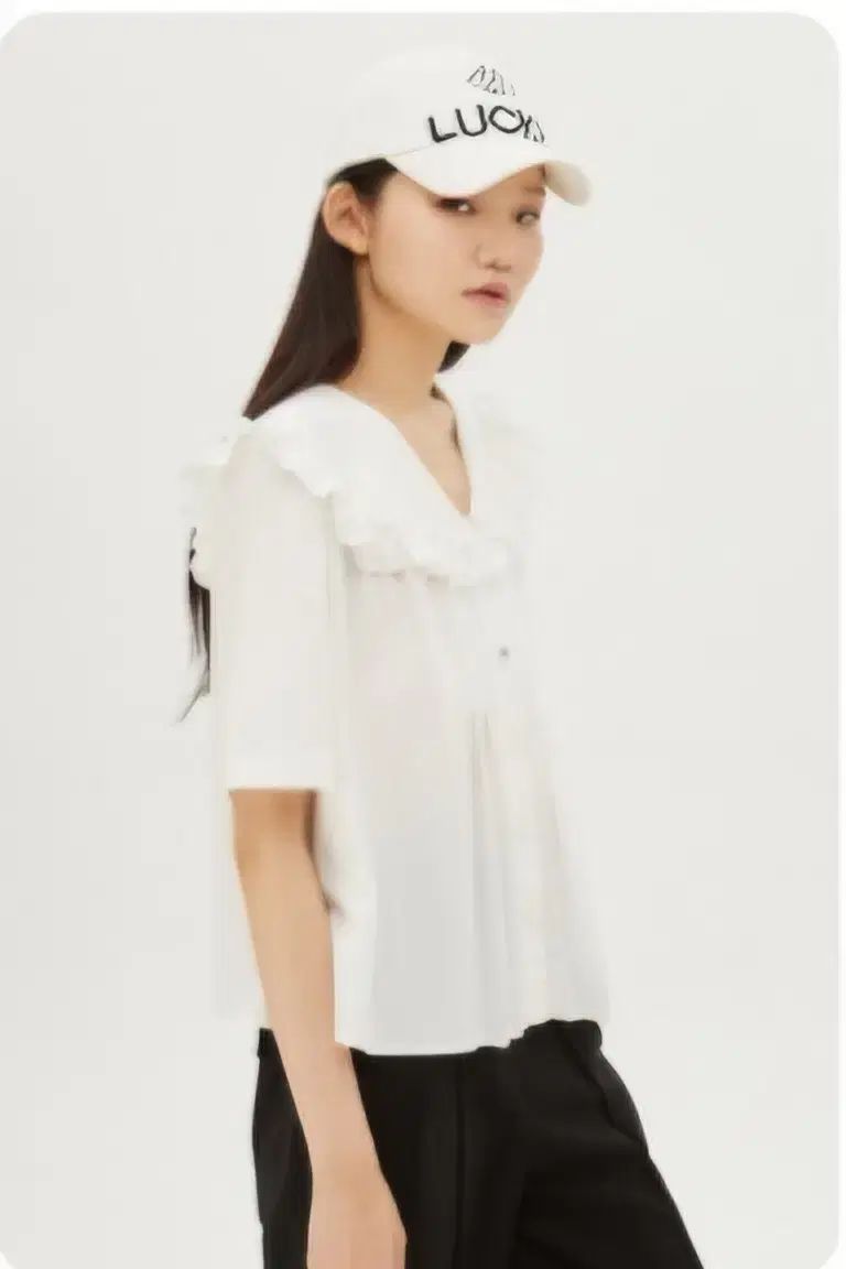 LUCKY CHOUETTE ラッキーシュエトゥ フリル セーラー ブラウス 36 サイズ 新品