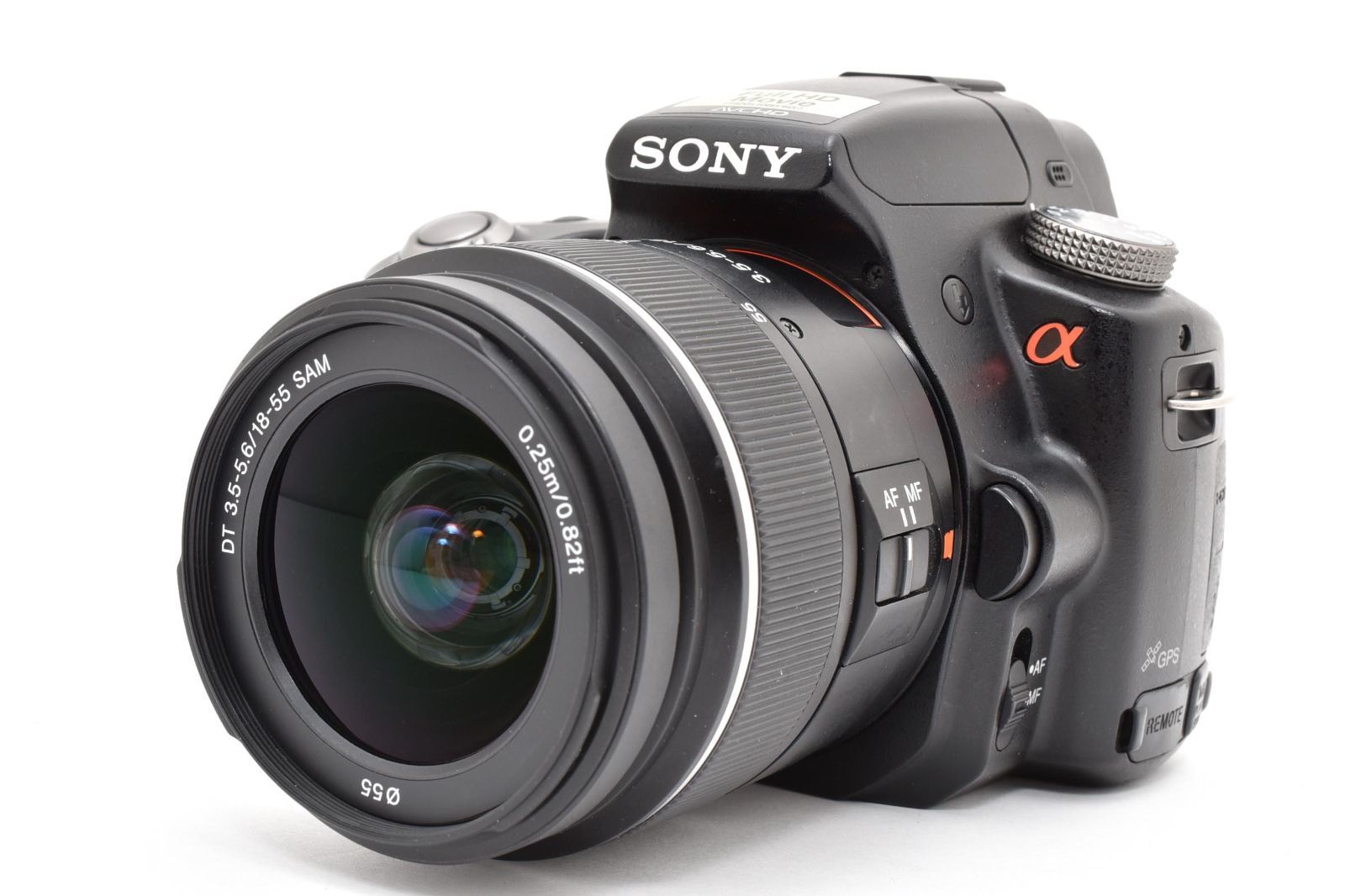 ☆美品☆ソニー SONY α55 SLT-A55V DT 3.5-5.6 18-55 SAM 《ショット数
