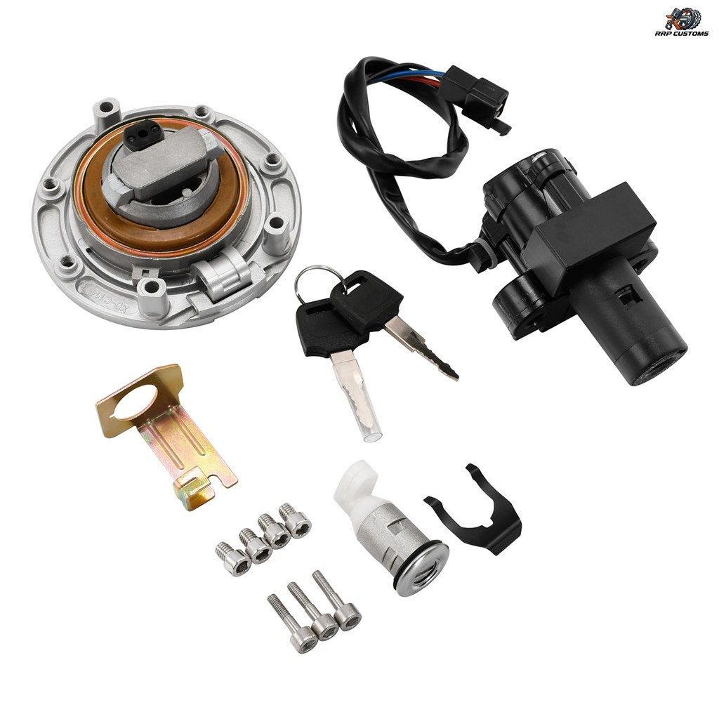 ホンダ CB400 1993-1998 1994 1995 1996 1997 用燃料ガスキャップ、イグニッションスイッチ、ロックキーセット