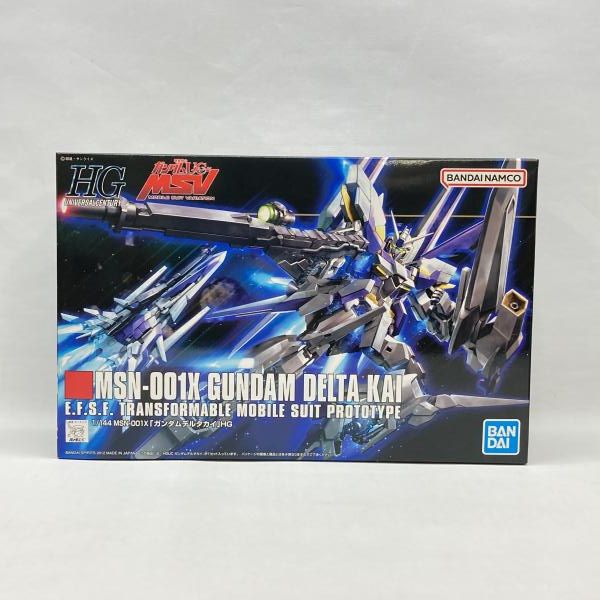 【中古】ｶﾞﾝﾀﾞﾑ）バンダイ 1/144 HGUC MSN-001X ガンダムデルタカイ 開封品 機動戦士ガンダムUC MSV[97][240097244174]