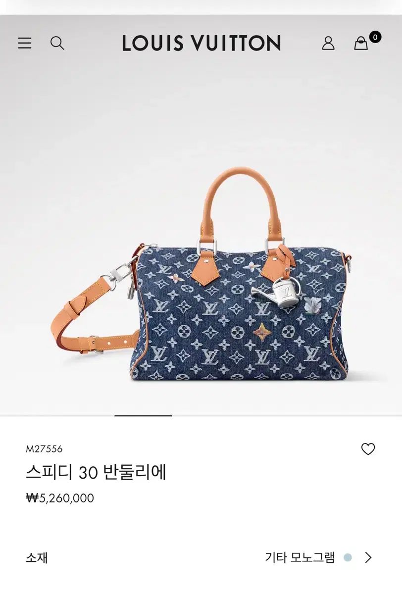 Louis Vuitton ルイヴィトン 限定モデル デニム スピーディ 30 バンドリエール M27556 新品 商品 出品 385,862円