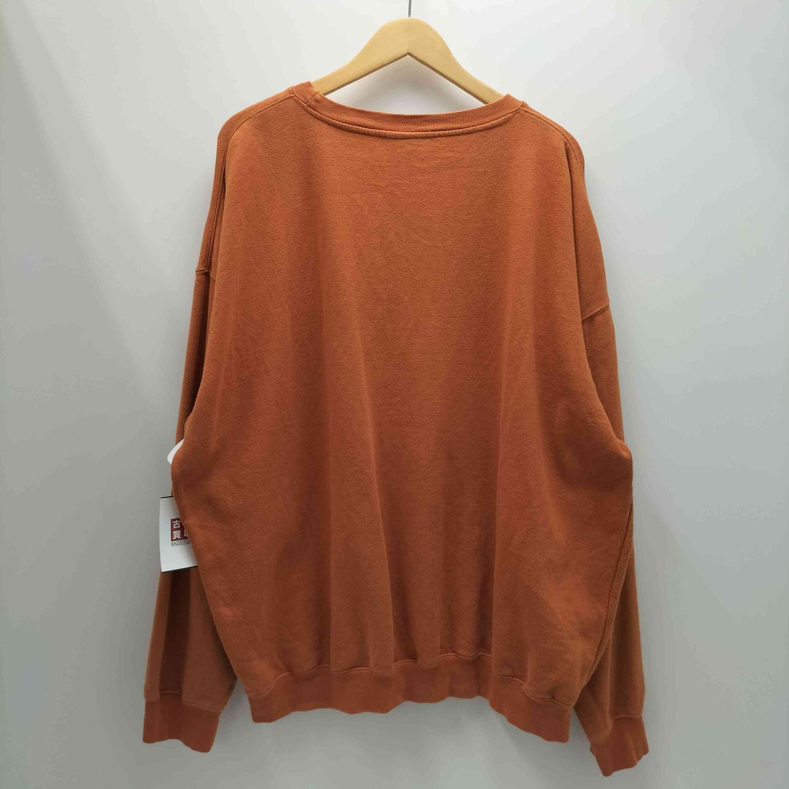 ユーズドフルギ USED古着 フロント刺繍 クルーネックスウェット メンズ 