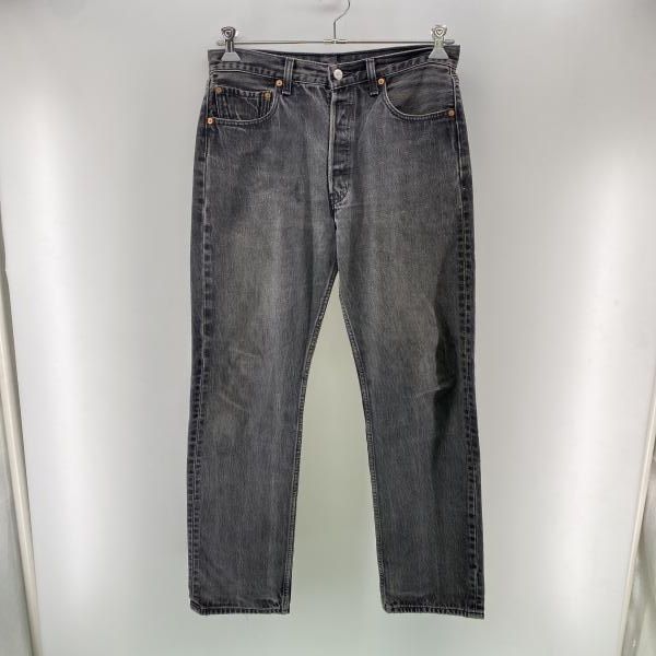 【中古】90s Levi's カナダ製 501 後染めブラックデニム(裾上げ品) サイズW33×L32 リーバイス[24] 10,087円