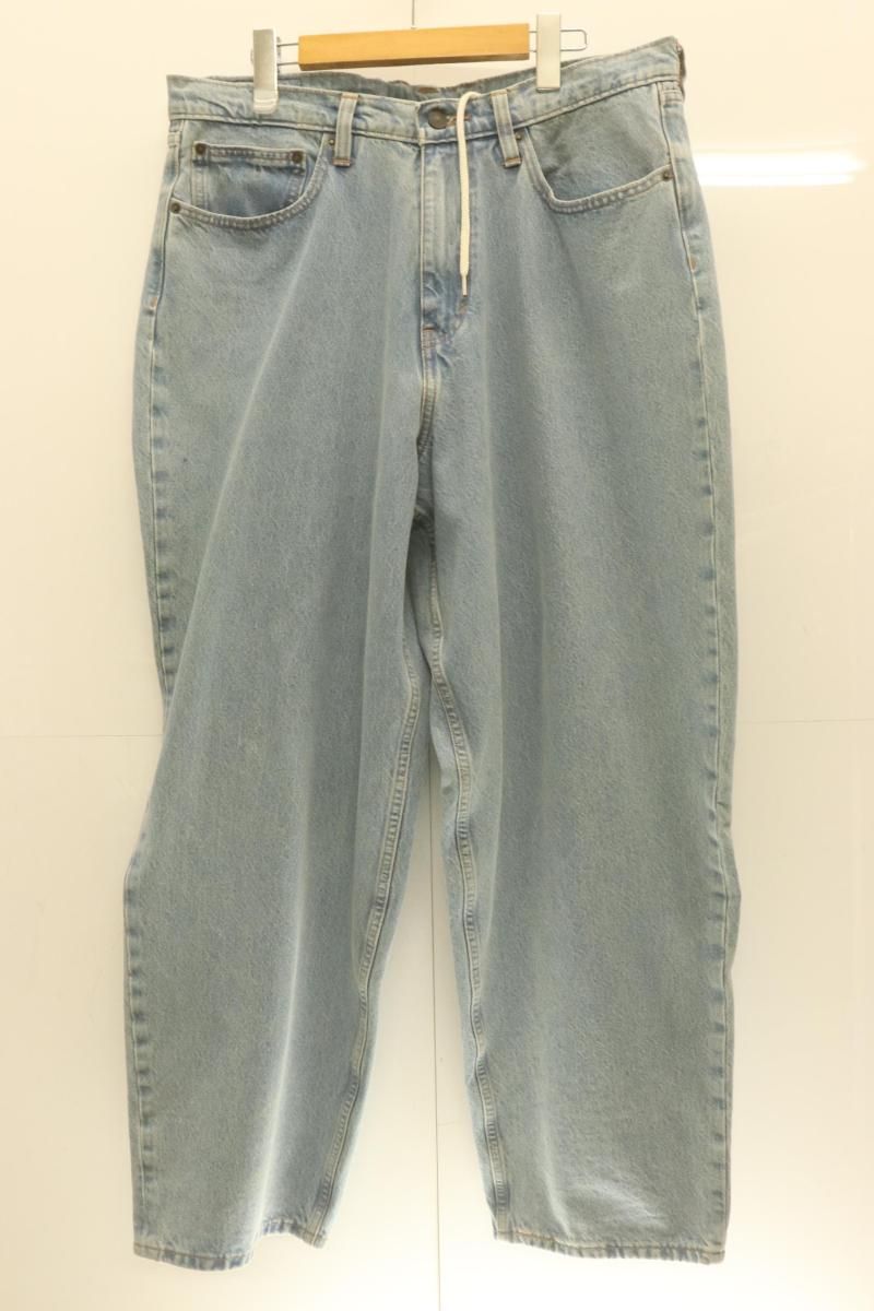 【中古】 LEVIS メンズデニムパンツ W34×L30 SUPER BAGGY デニムパンツ LEVIS Blue Tab W34×L30 水色 アクアブルー