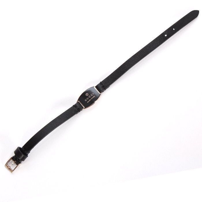 グッチ GUCCI トレードマーク レザー ブレスレット 797195 JAAGY 8163