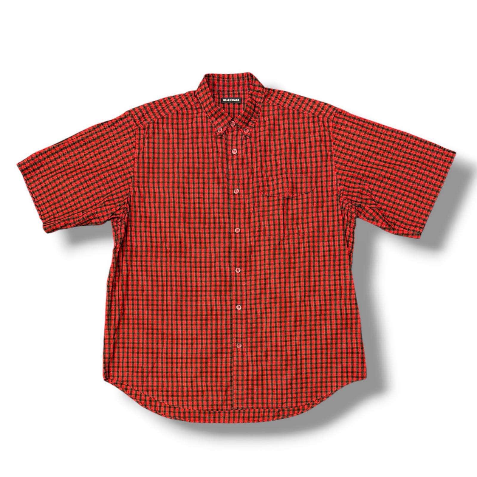 国内正規 BALENCIAGA Short Sleeve Pocket Shirt ショートスリーブ