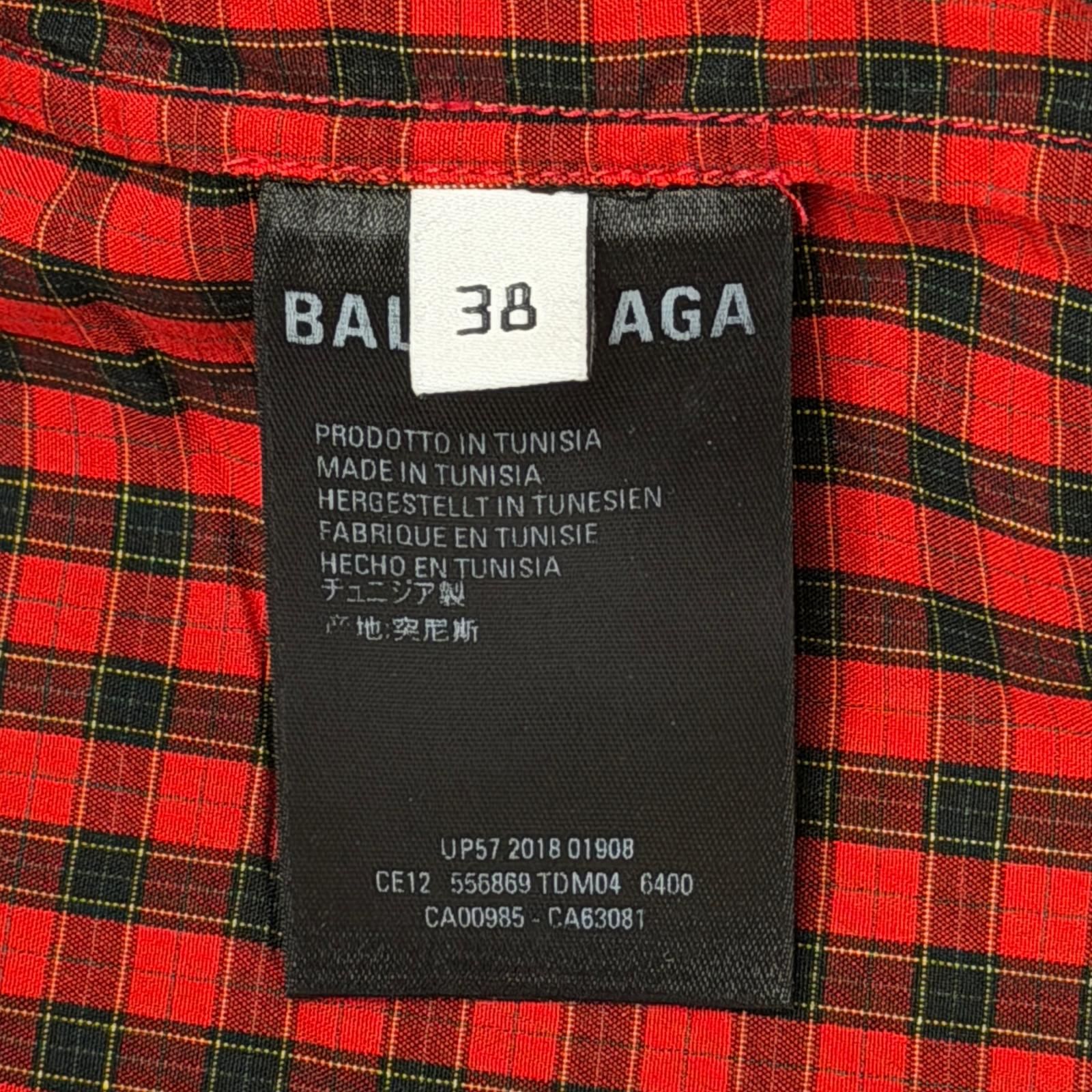 国内正規 BALENCIAGA Short Sleeve Pocket Shirt ショートスリーブ