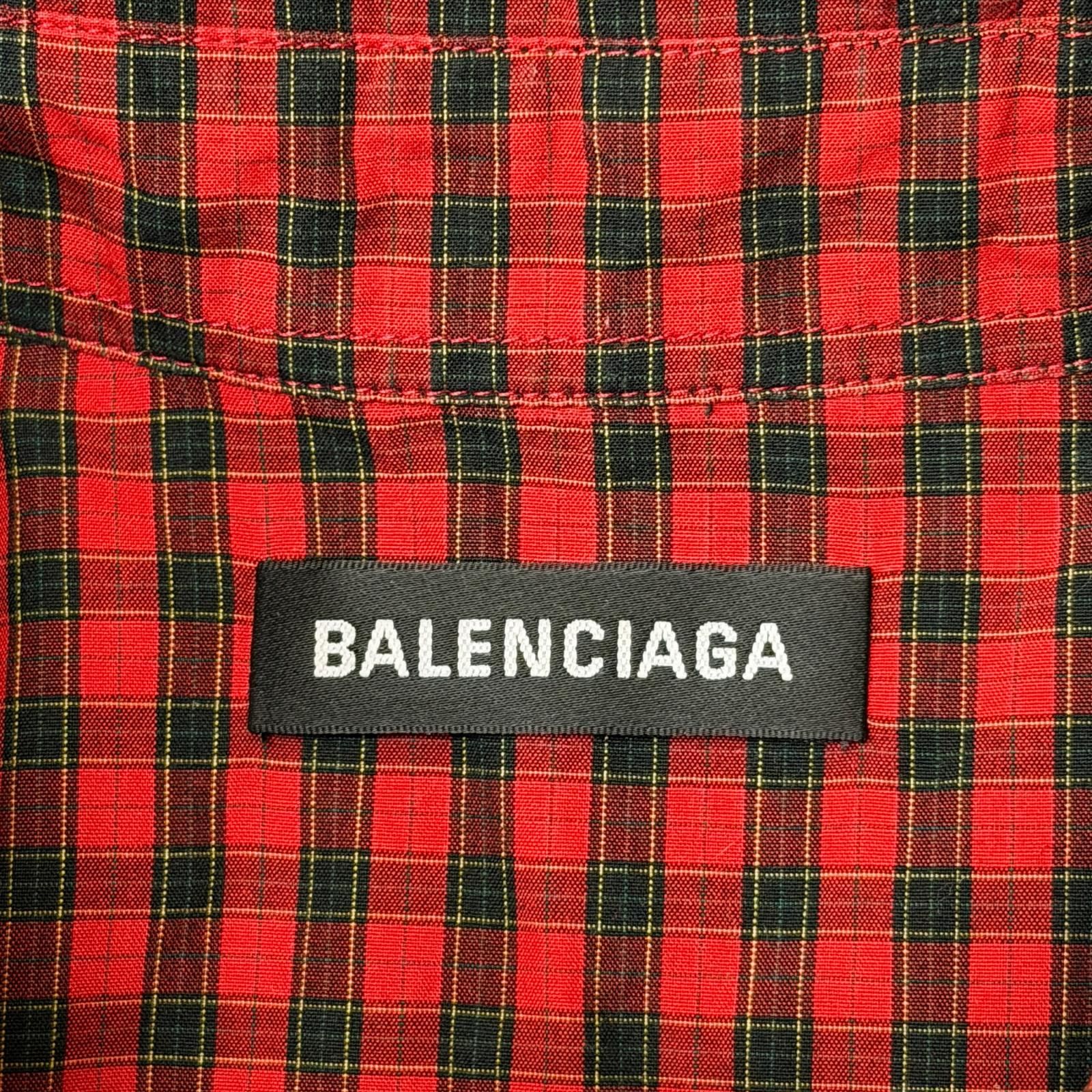 国内正規 BALENCIAGA Short Sleeve Pocket Shirt ショートスリーブ
