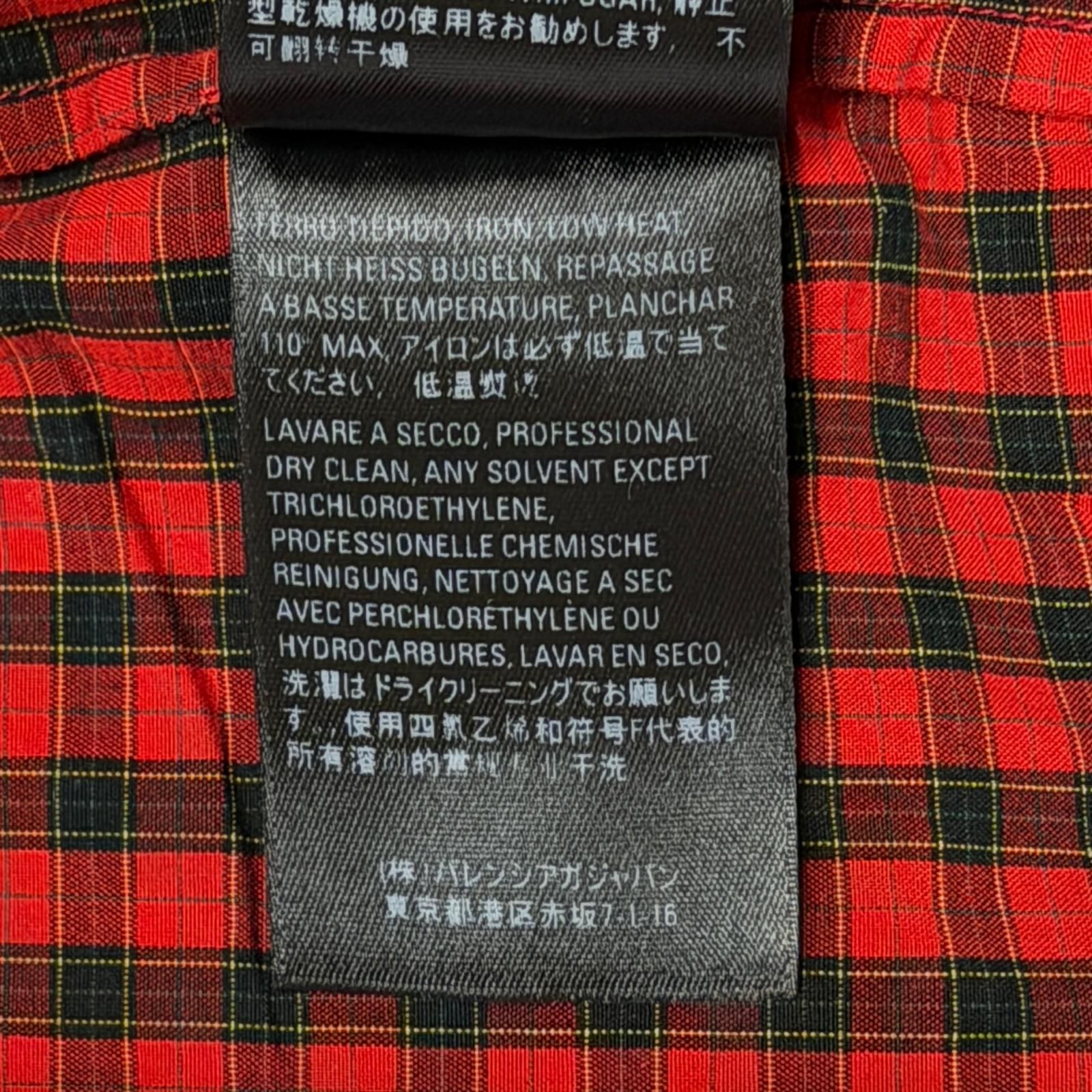 国内正規 BALENCIAGA Short Sleeve Pocket Shirt ショートスリーブ 