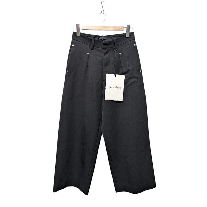 OMAR AFRIDI オマールアフリディ RIVETED WIDE CROPPED TEOUERS ワイド
