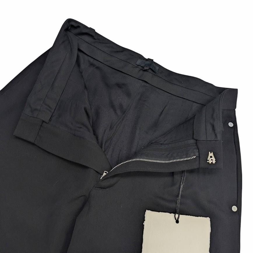 OMAR AFRIDI オマールアフリディ RIVETED WIDE CROPPED TEOUERS ワイド