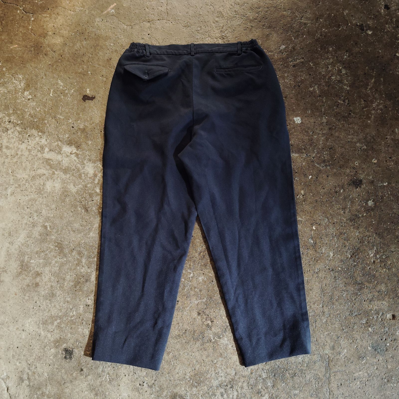 COMME des GARCONS HOMME DEUX 22aw エステル縮絨 イージーパンツ