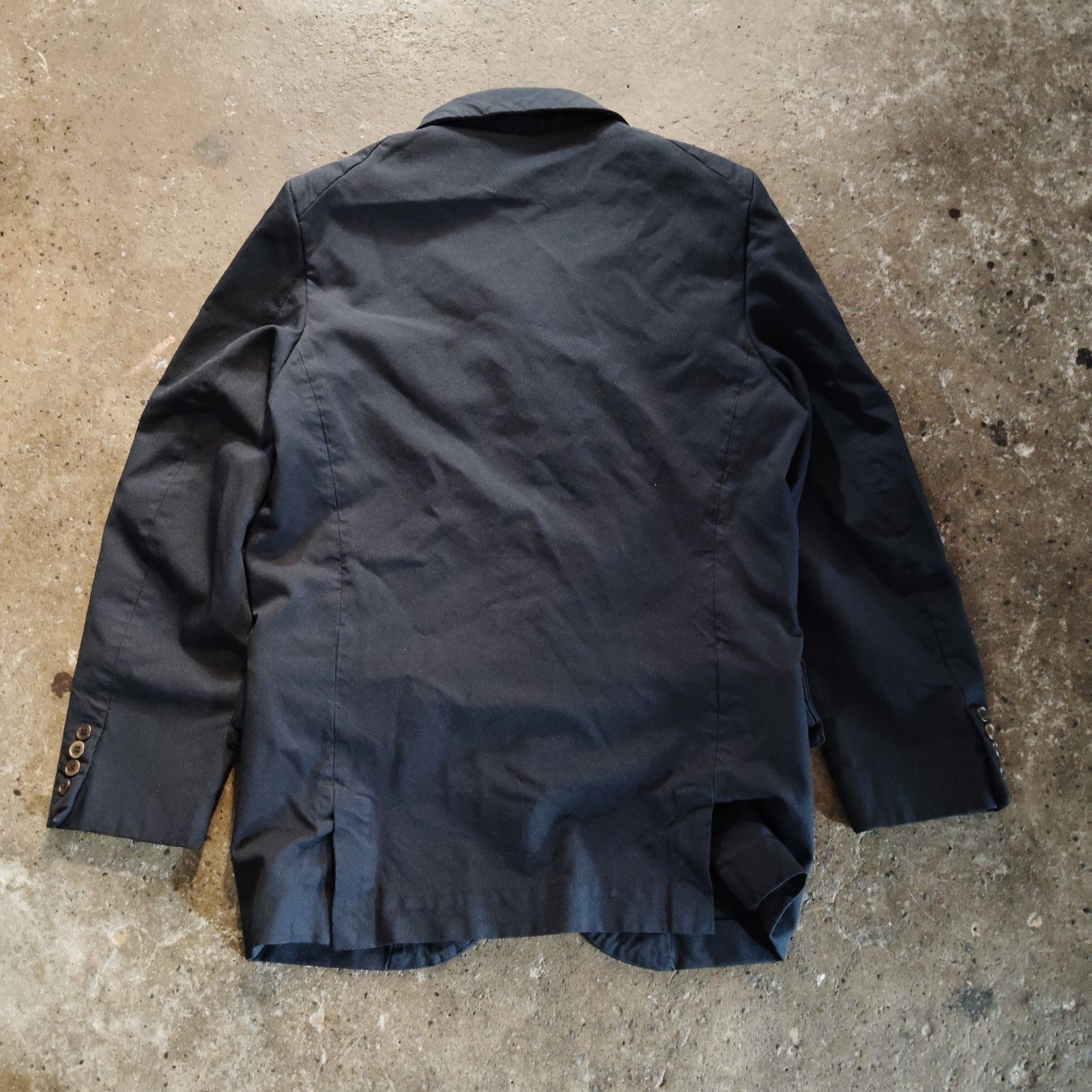 COMME des GRACONS HOMME DEUX 22aw エステル縮絨 4Bジャケット 