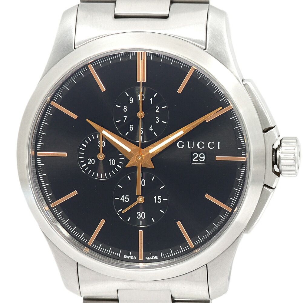 グッチ Gタイムレス クロノ YA126272 126.2 メンズ