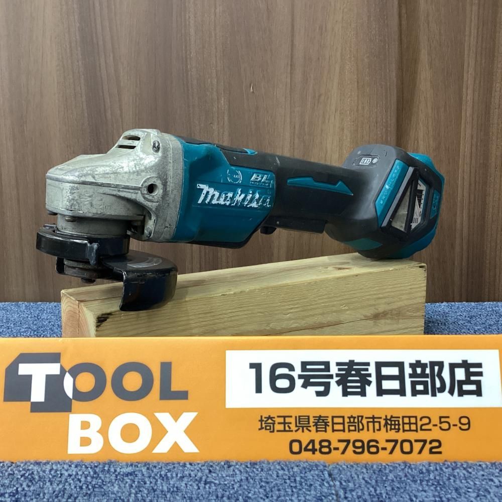 【中古】makita/マキタ GA418DZ 18V充電式ディスクグラインダ 【201】