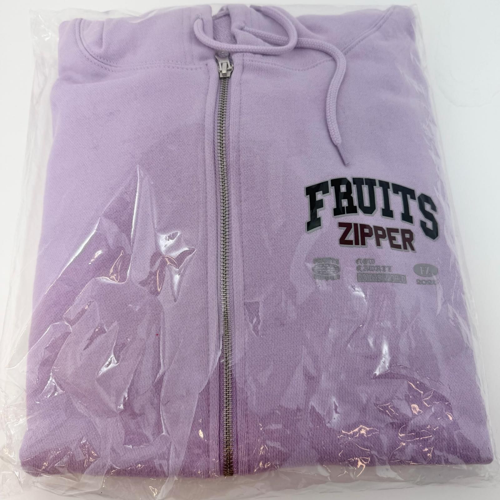 尾張小牧店】 FRUITS ZIPPER 仲川瑠夏 OSHI API パーカー 未開封 XL