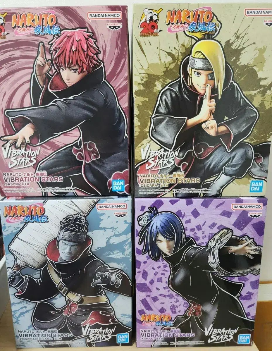 コナン デイダラ サソリ キサメ バイブレーション NARUTO -ナルト- アカツキ フィギュア