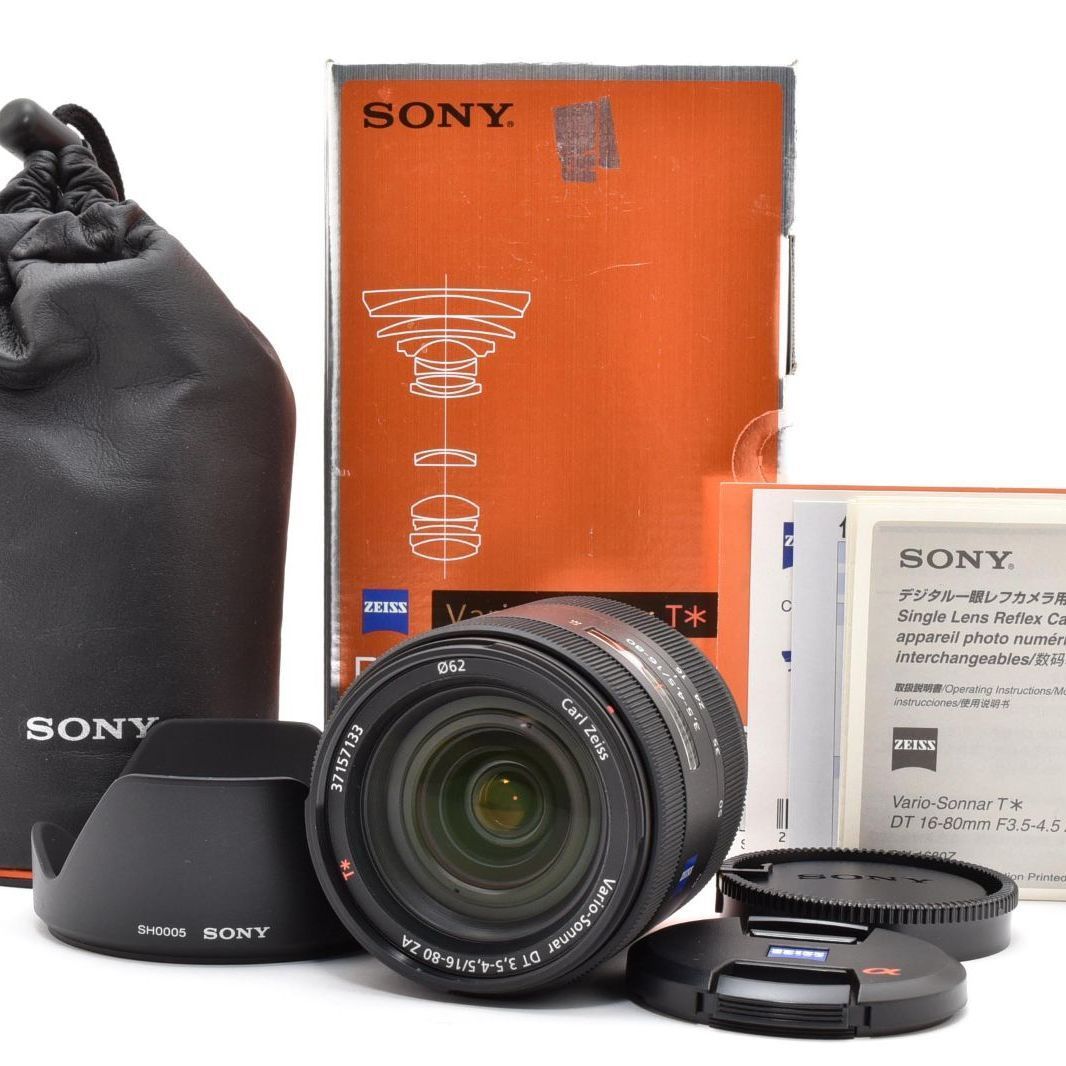 ★極上品★ソニー Sony Vario-Sonnar DT 16-80mm F3.5-4.5 ZA SAL1680Z 元箱付き★ W0516＃5099