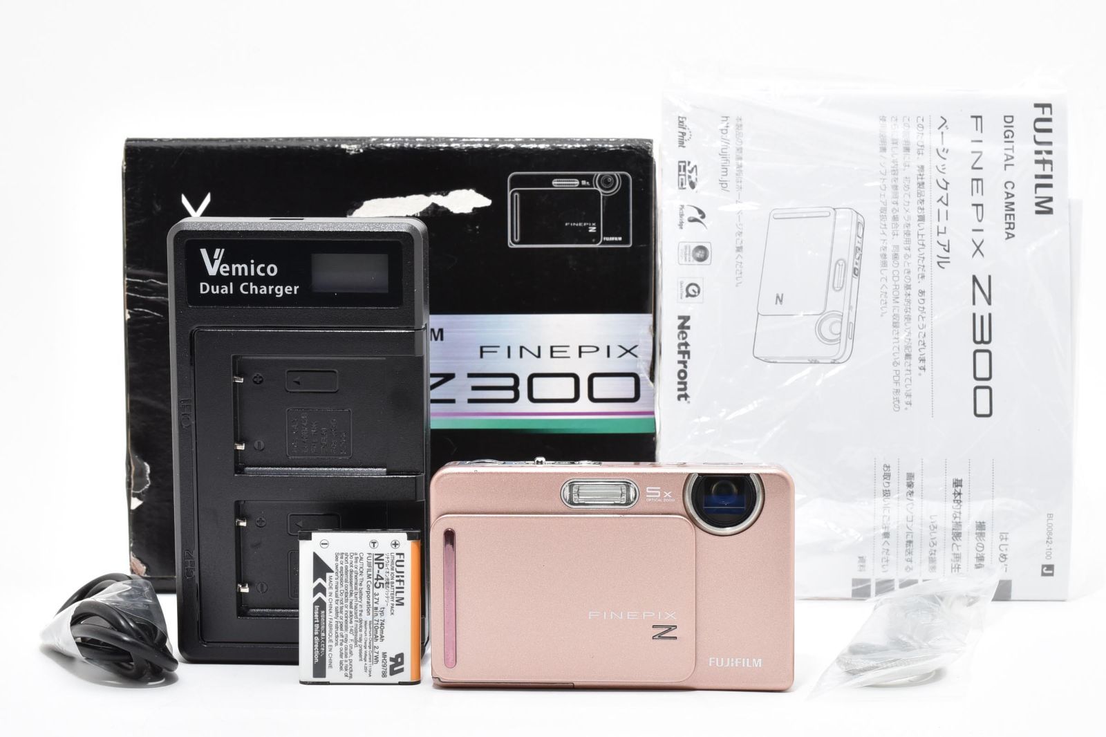 FUJIFILM 富士フイルム FinePix Z300ピンクゴールド【稼動品】 富士フイルム FUJIFILM FinePix Z300 ピンクゴールド コンパクト