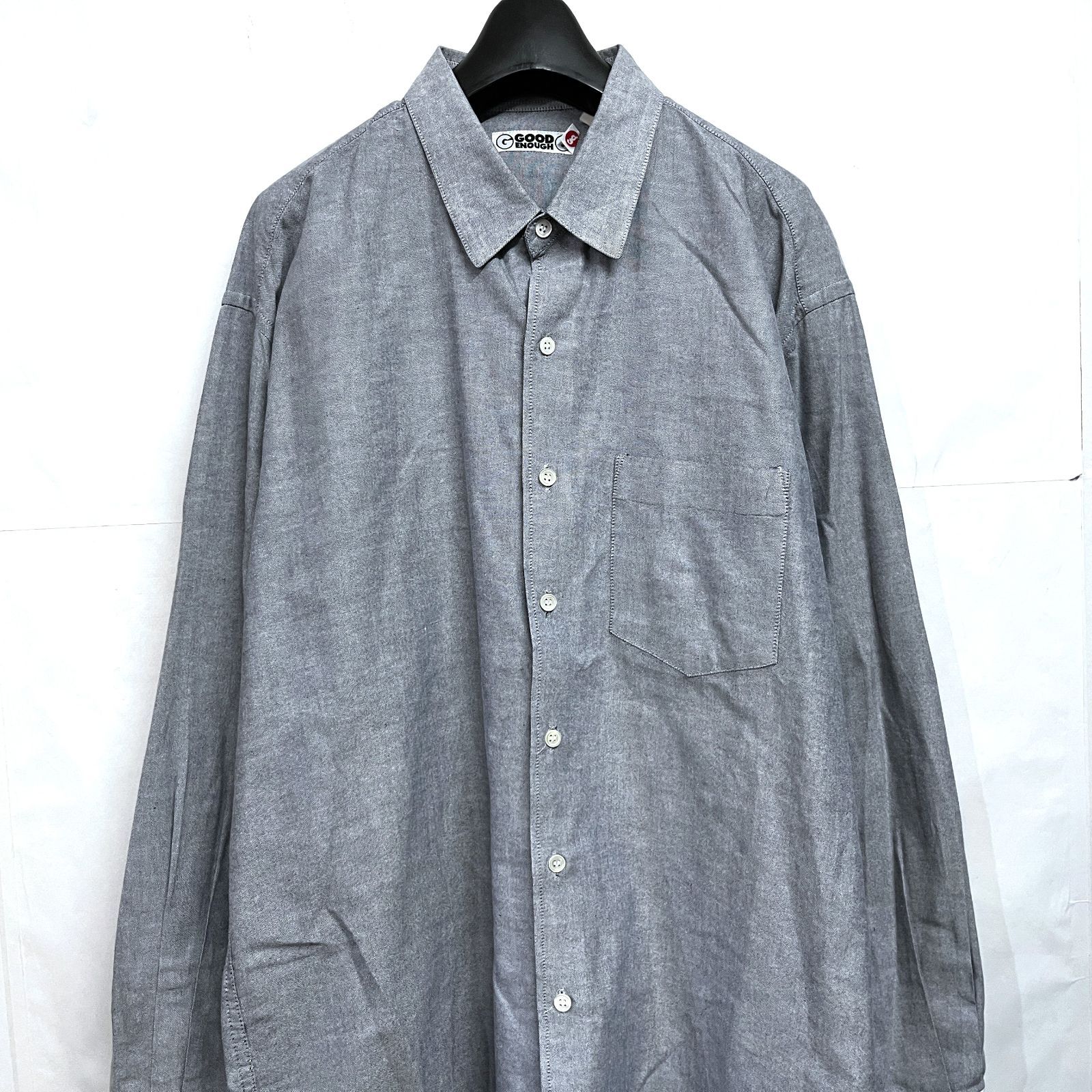 98年 GOODENOUGH 隠しボタンダウンシャツ 希少 1998年 GOODENOUGH 隠し