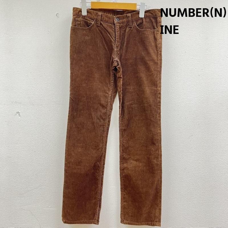 ナンバーナイン riri ジップ コーデュロイ パンツ ハート涙 メンズ 30インチ ISItems【USED】【古着】【中古】50160161