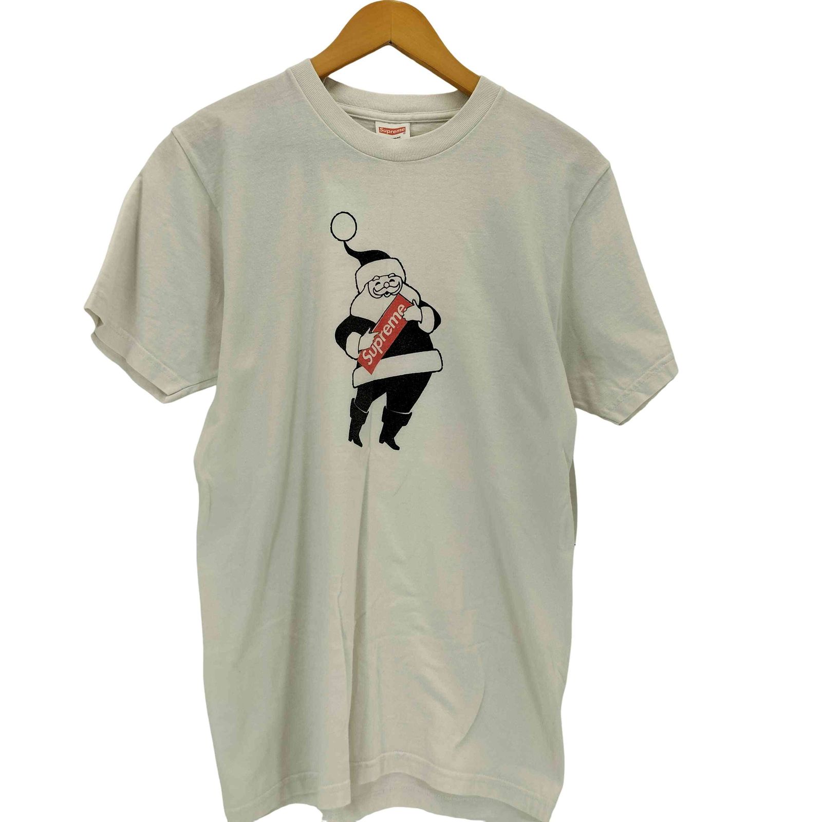 シュプリーム Supreme USA製 SANTA TEE メンズ import：M