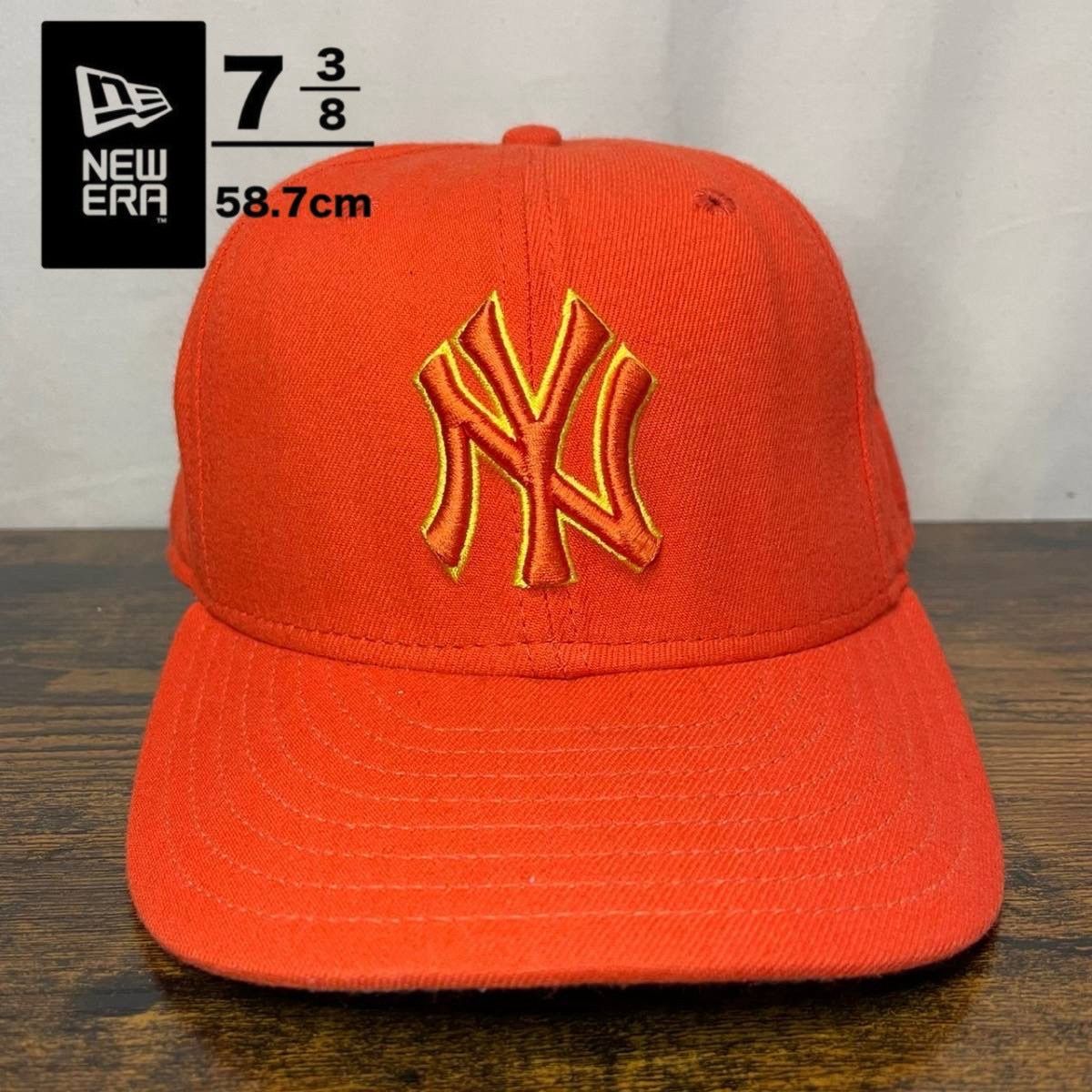 H35 ニューエラ 59fifty ヤンキース MLB usa製 ヴィンテージ
