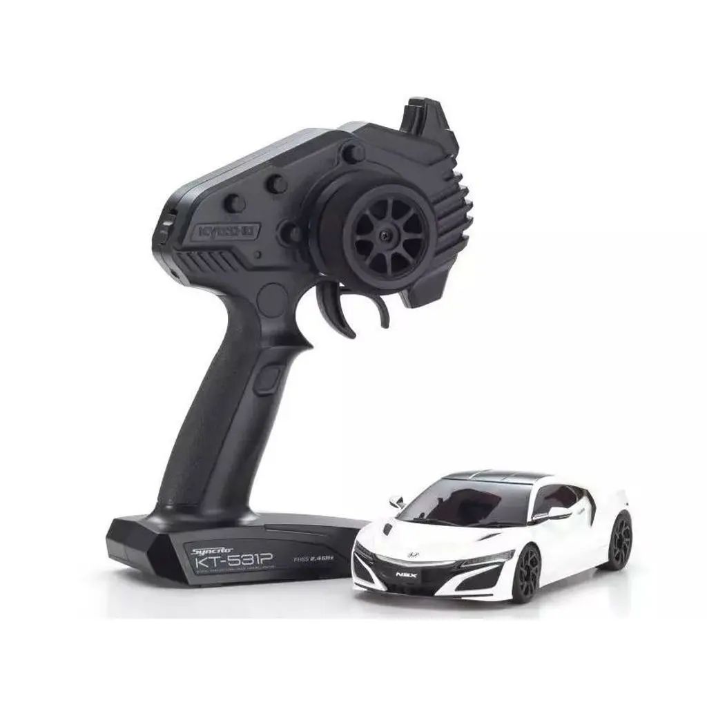 【新品】ラジコン MR-04 レディセット Honda NSX 130Rホワイト 「ミニッツRWDシリーズ」 2.4GHz仕様 [32376W]