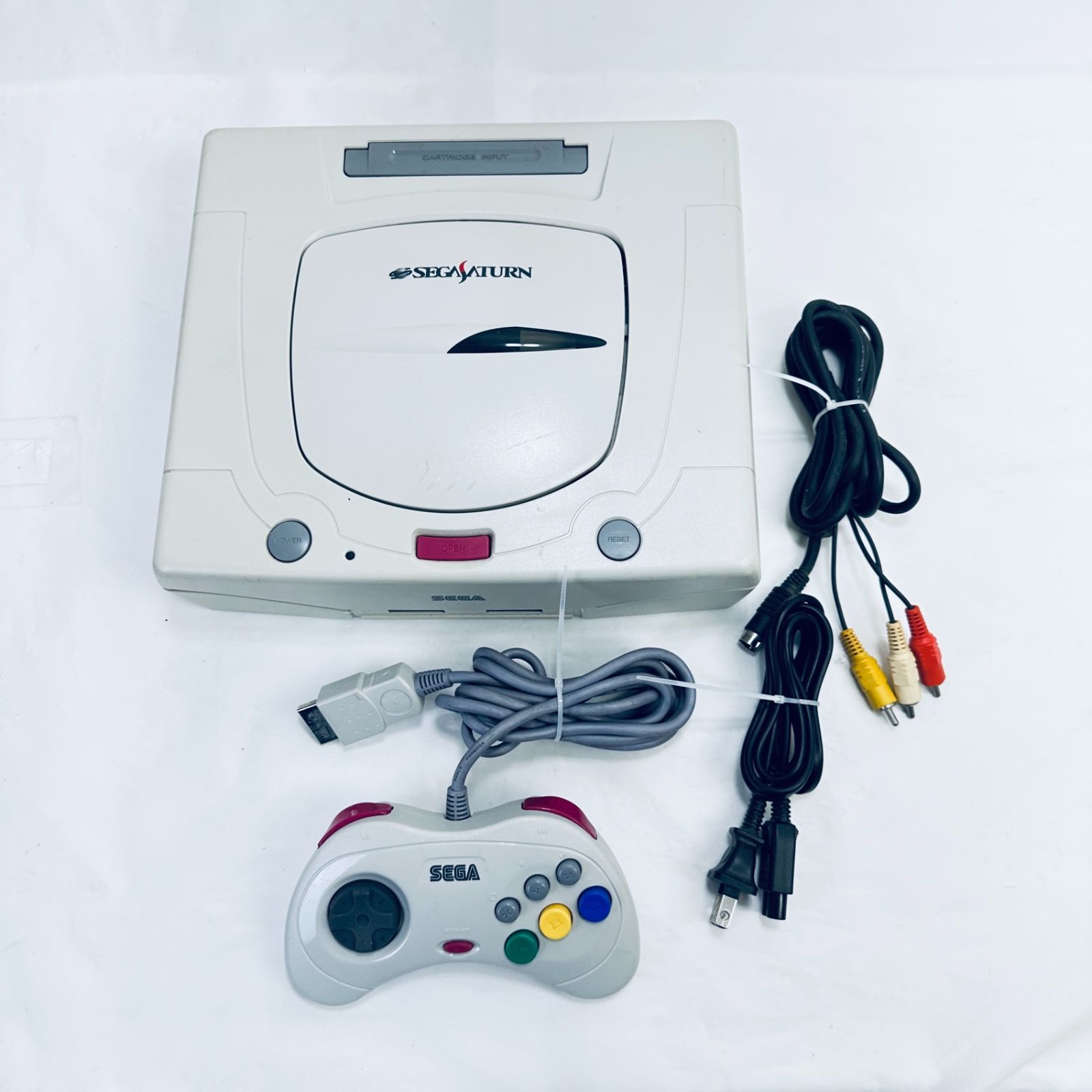 SEGA SS セガサターン 本体 コントローラ 一式セット SEGASATURN 動作
