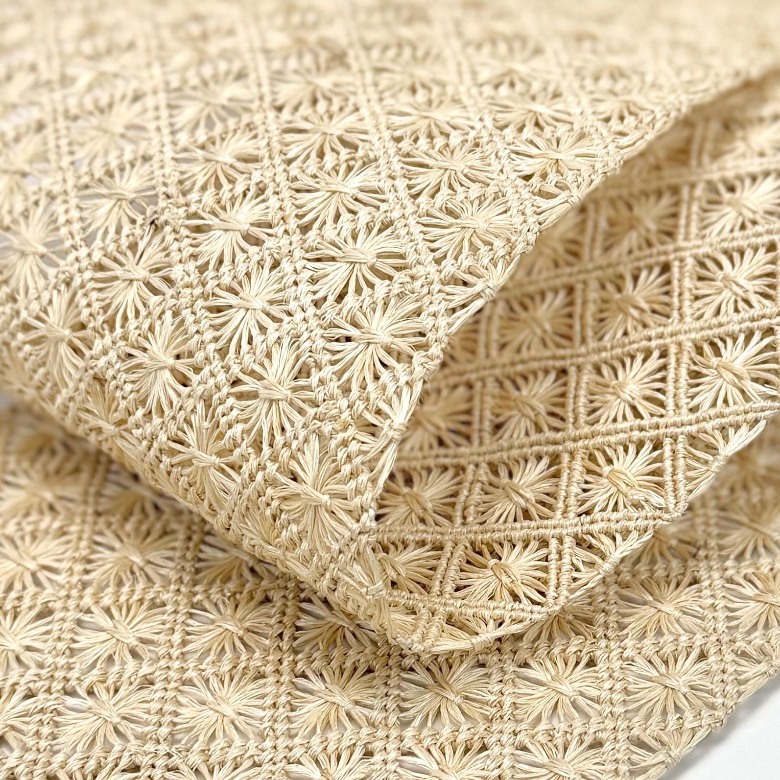 アバカ　半幅帯　M+abaca 網代に花繋ぎ　夏単衣　6542 夏単衣」 アバカ 半幅帯 M+abaca 花繋ぎ 0988 - メルカリ