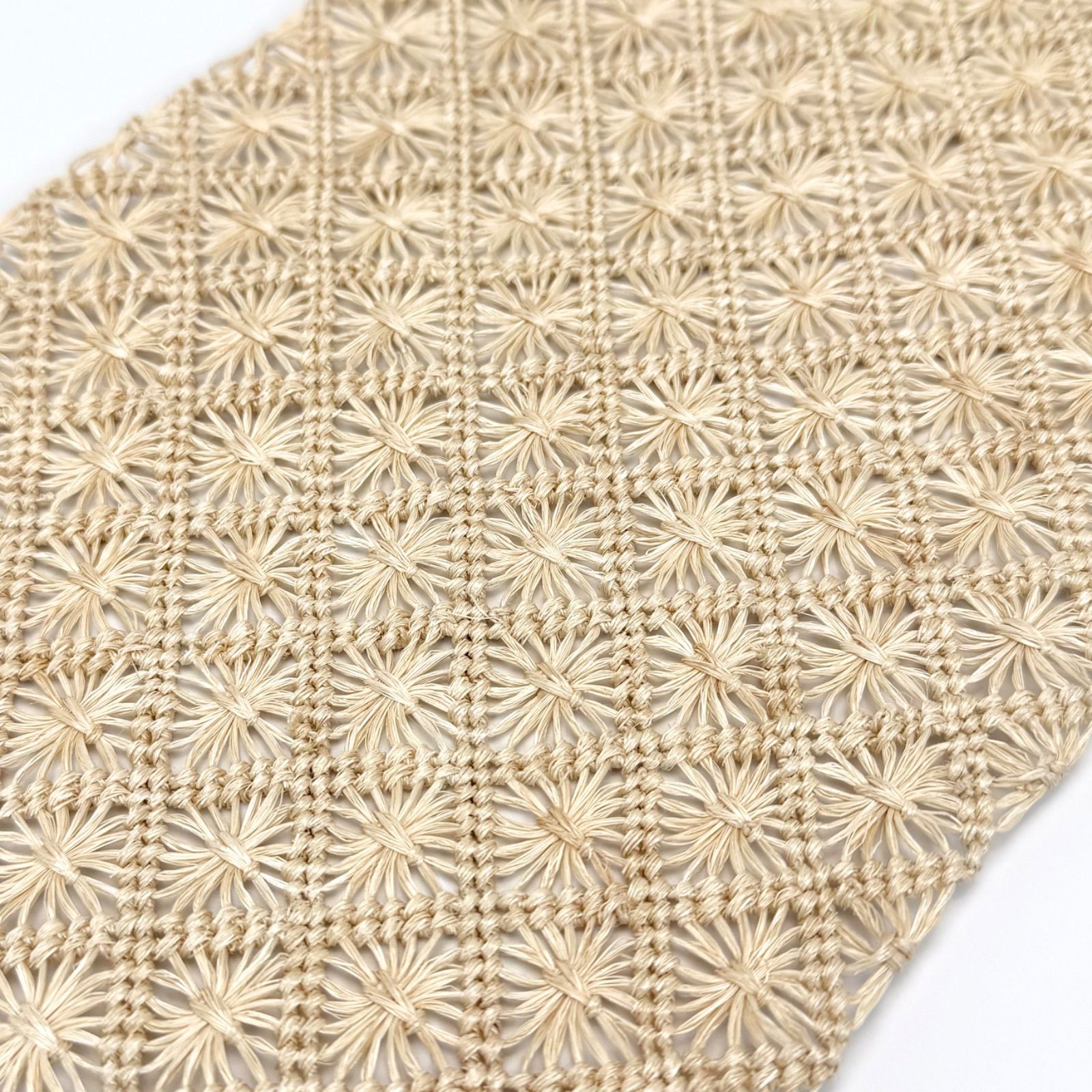 夏単衣」 アバカ 半幅帯 M+abaca 花繋ぎ 0988 - メルカリ