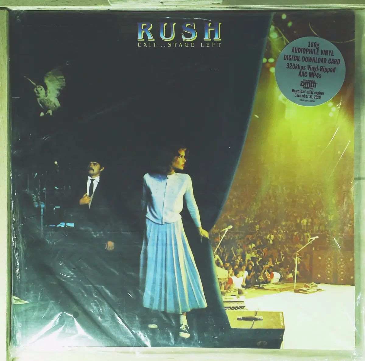 Rush Exit Stage Left アメリカ 2019 年 再発行 未開封