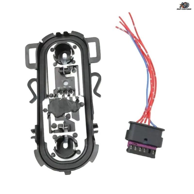 63217456407 BMW X1 F48 F49 XDRIVE20LI XDRIVE25 2016-2019用外部リアテールライトソケットホルダーベース（プラグケーブル付き）