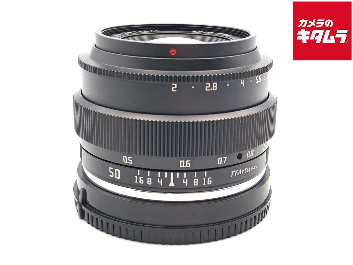 【中古】 【良品】 銘匠光学 TTArtisan 50mm f/2 ソニーE用 ブラック