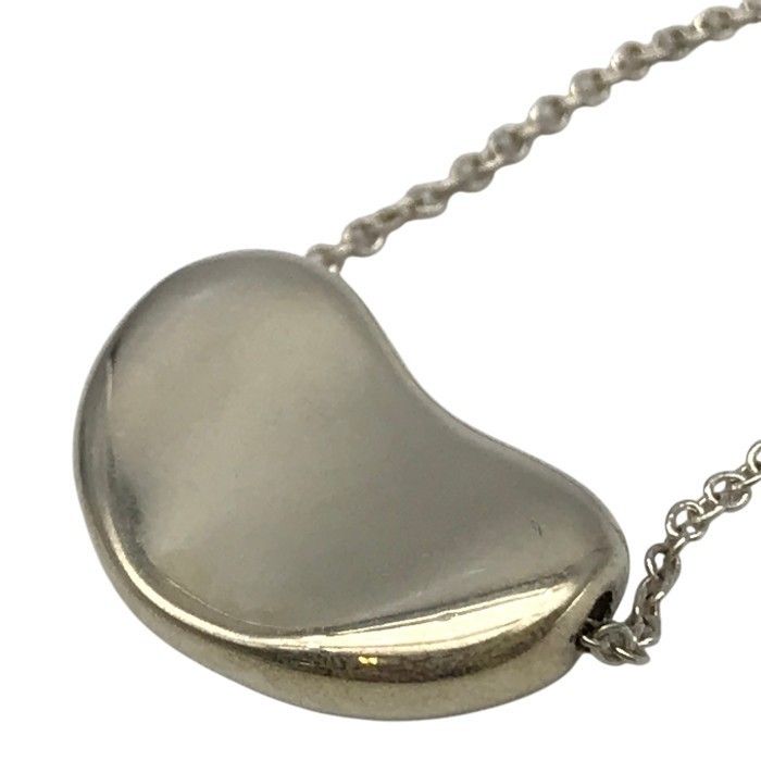 TIFFANY　エルサペレッティ　ビーンズネックレス大　シルバー925 used TIFFANY&Co. ティファニー ビーン ネックレス レディース シルバー925