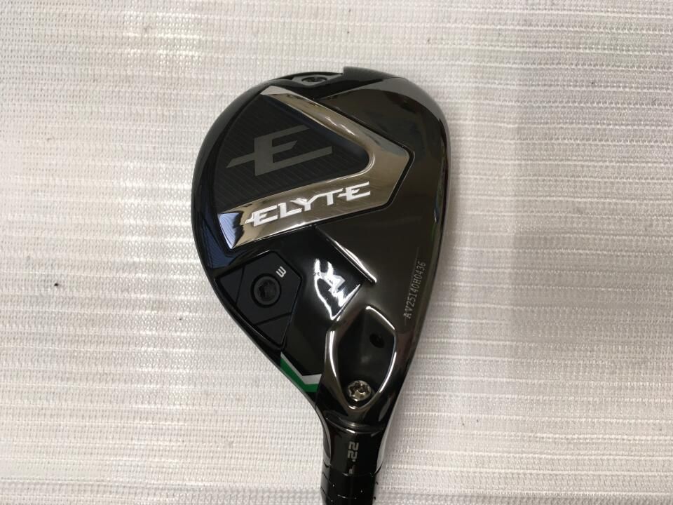 キャロウェイ　ELYTE　22度　VENTUS GREEN 5 for Callaway　Sフレックス　ユーティリティ　中古　ゴルフドゥ！水戸店【最短即日発送】