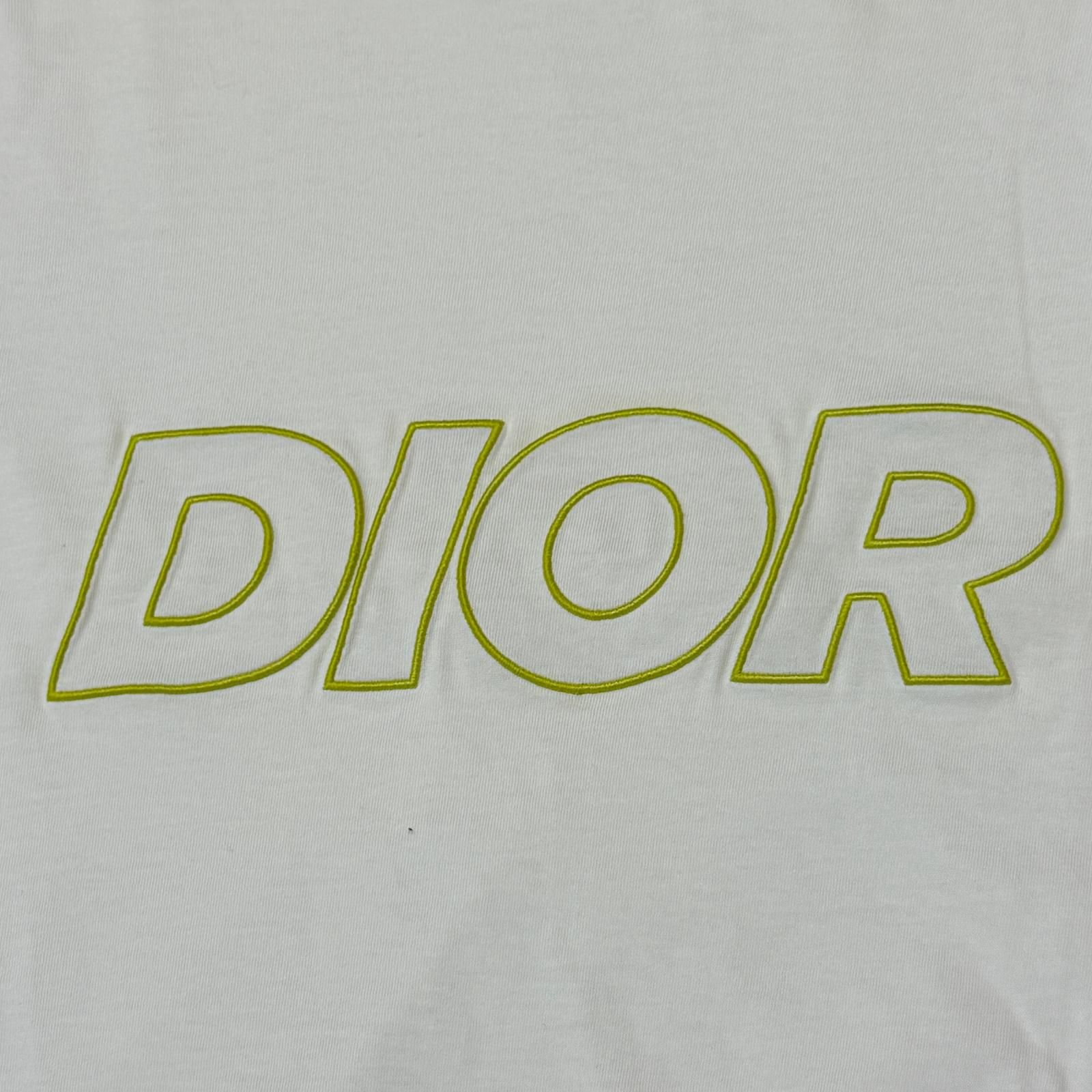 国内正規 Dior ロゴ刺繍オーバーサイズTシャツ 半袖カットソー 