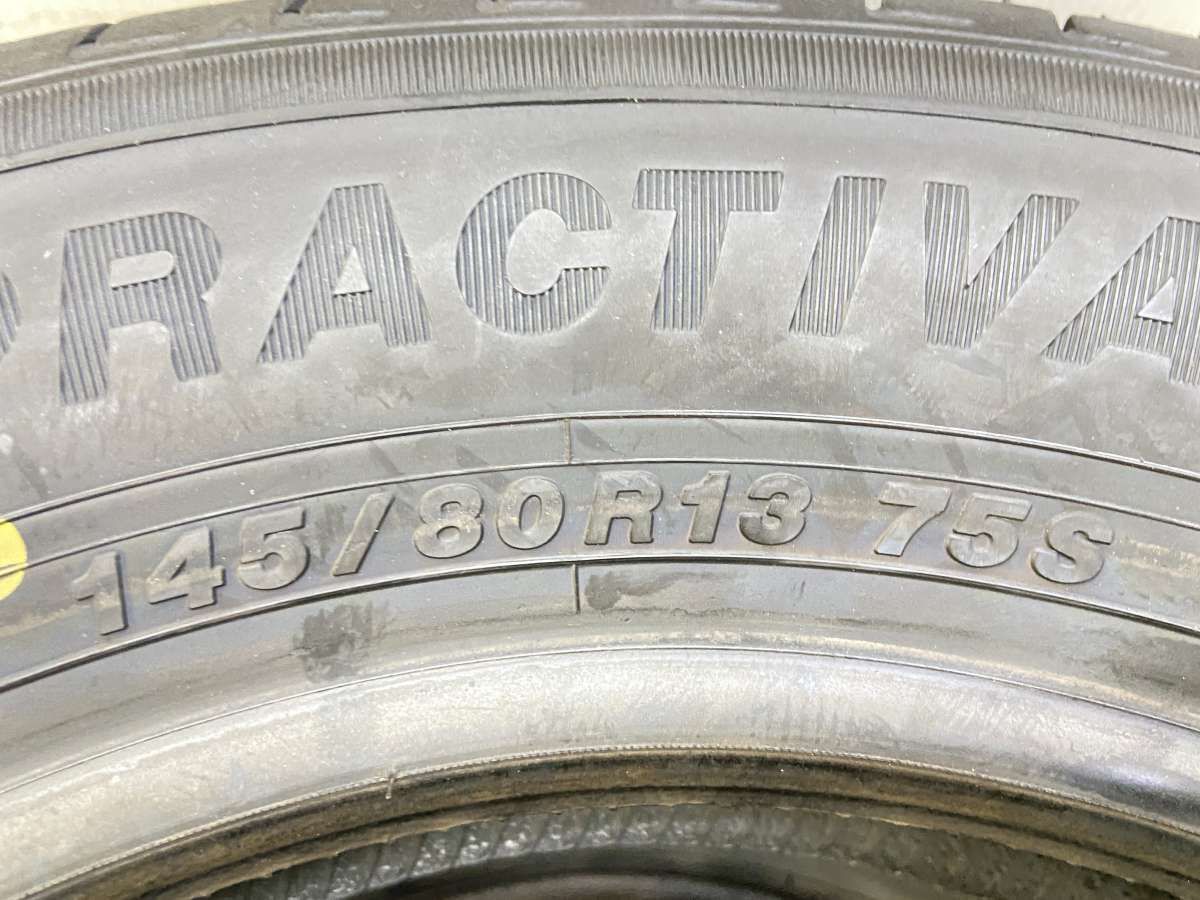 145/80R13 イエローハット PRACTIVA 中古タイヤ サマータイヤ 4本