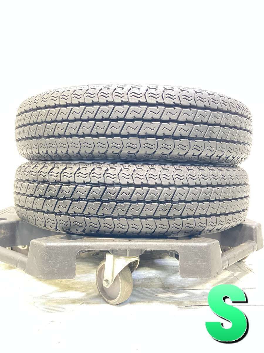 145/80R12 80/78N LT ヨコハマ スーパーバン 356 中古タイヤ サマータイヤ 2本セット s12260515115