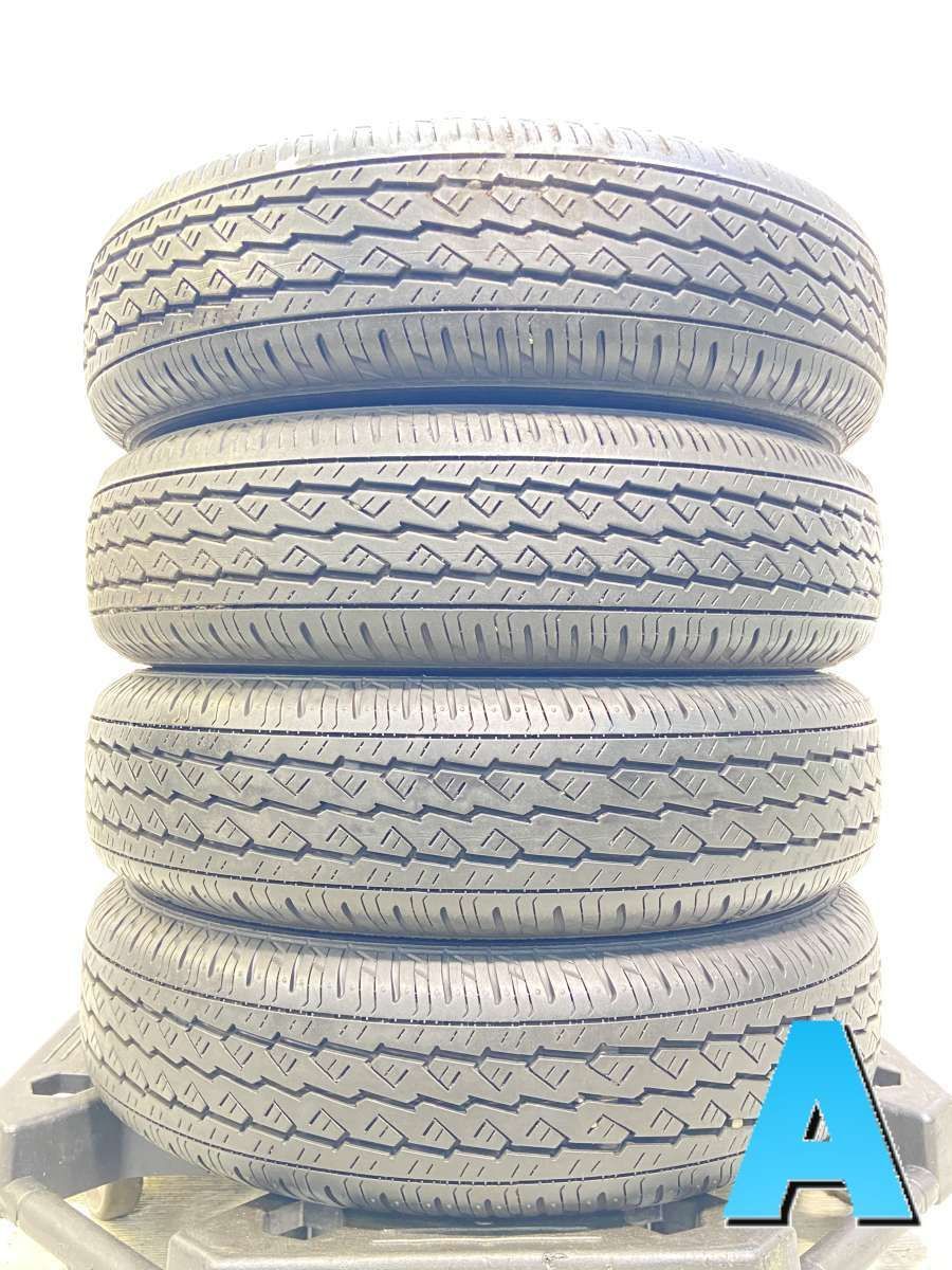 145/80R12 80/78N LT ブリヂストン K370 中古タイヤ サマータイヤ 4本セット s12260515114