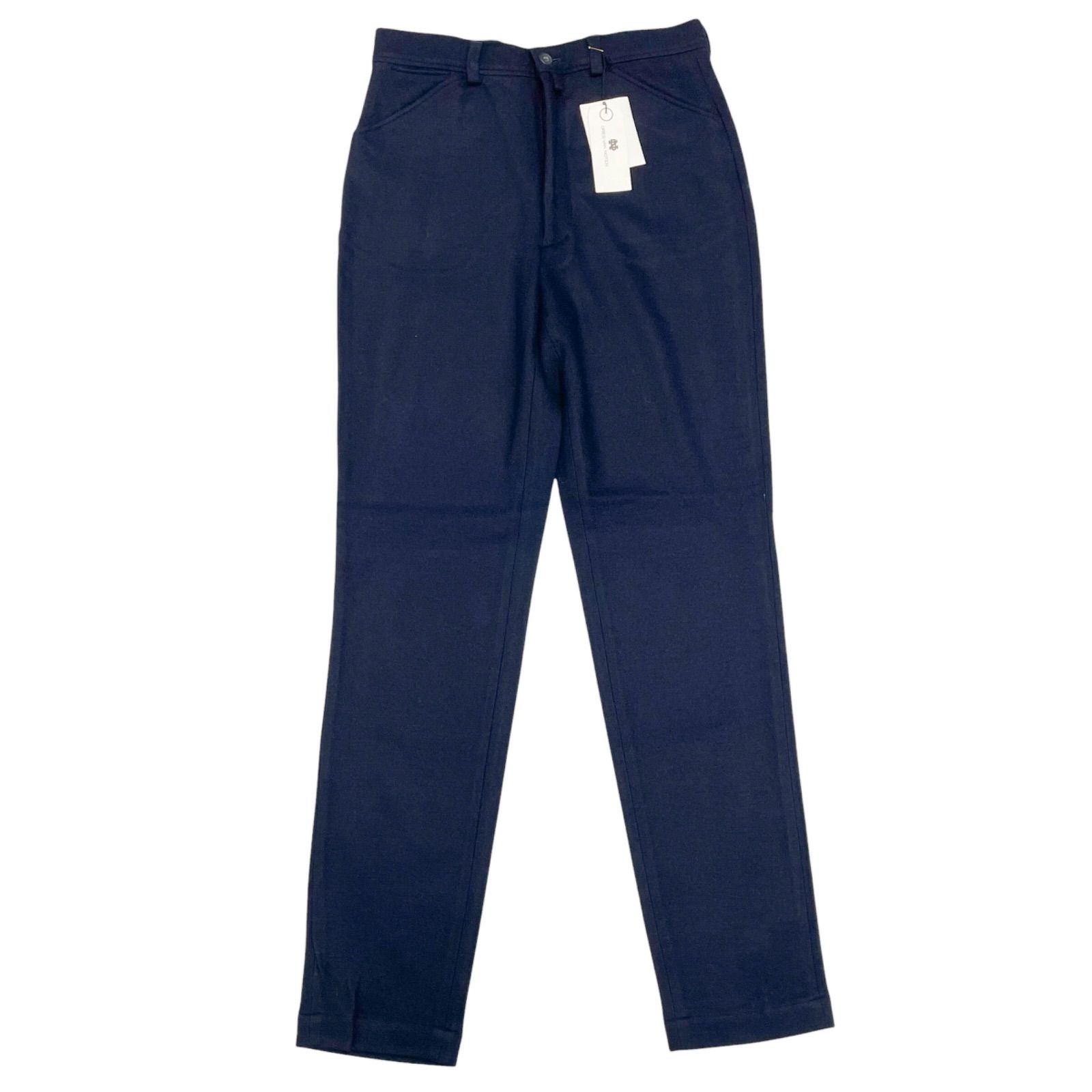 未使用品 90s アーカイブ 紺 48 DRIES VAN NOTEN ドリスヴァンノッテン ウール パンツ スラックス