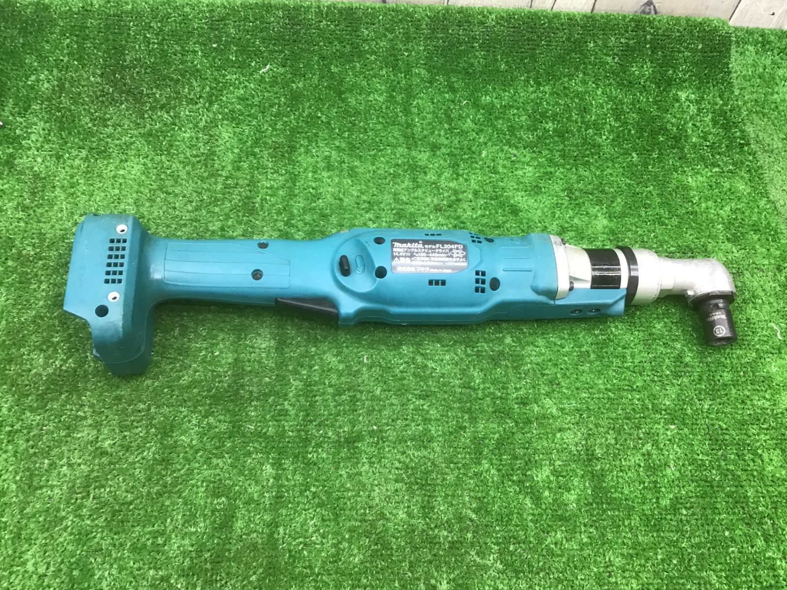 中古動作品】makitaマキタ 14.4vアングルスクリュードライバ FL204FDZ 