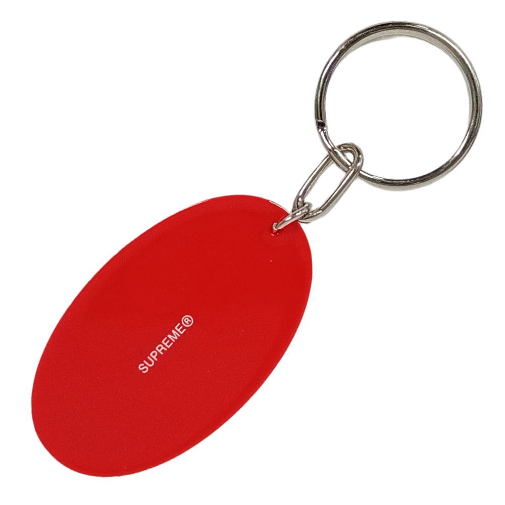 Supreme キーホルダー SUPREME シュプリーム 666 Keychain ラバー キーホルダー レッド 正規