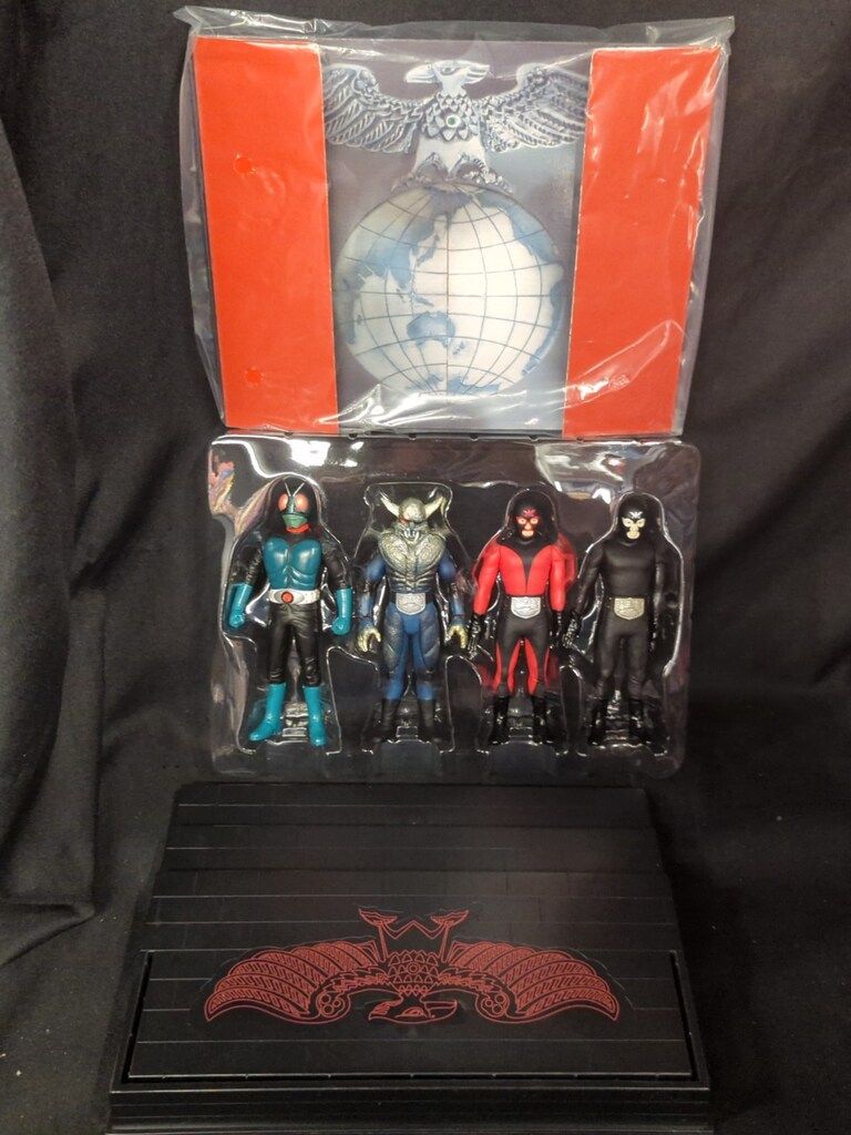 バンダイ ライダーヒーロー&怪人ソフビシリーズ 仮面ライダー