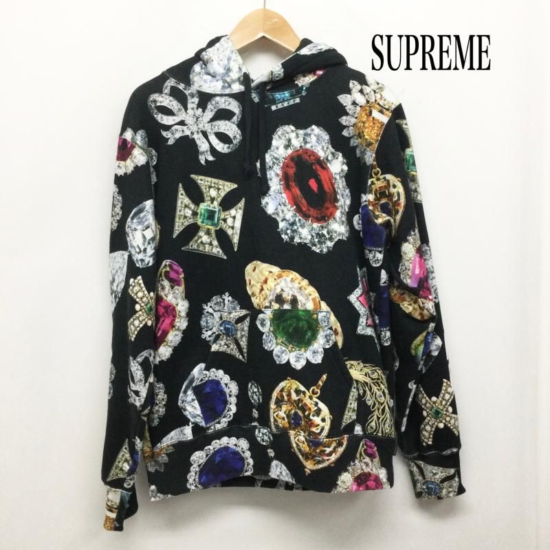 シュプリーム シュプリーム Supreme Jewels Hooded Sweatshirt パーカー ブラック メンズ S ISItems【USED】【古着】【中古】50160303