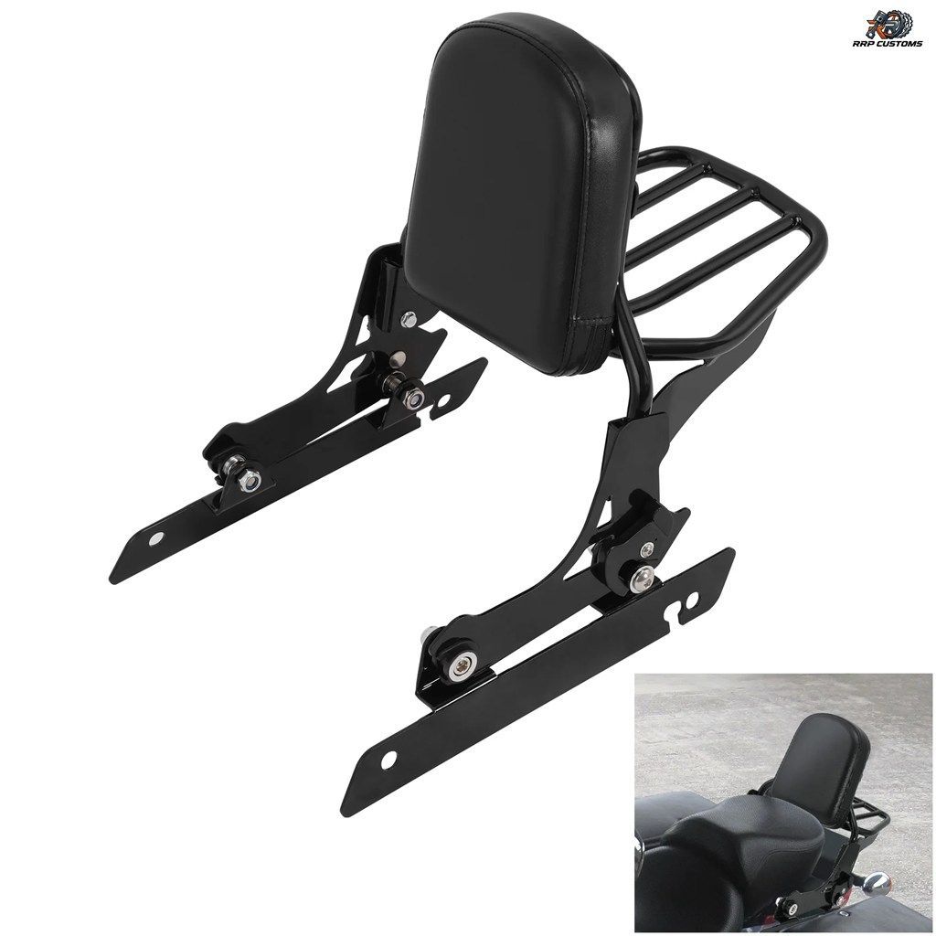 シーシーバーバックレストラック ハーレー ダイナ ストリートボブ FXDB 06-17 ローライダー FXDLS 16-17 スーパーグライド FXD 06-10 FXDC