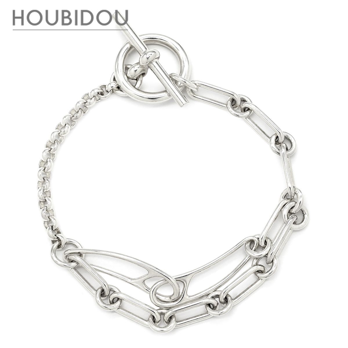エルメス HERMES ブレスレット シェーヌダンクル パンク シルバー925 シルバー LG SV925 AG925 スターリングシルバー 【ケース】【中古】